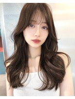 ユー(juu.)&nbsp;【juu./星ヶ丘】navy greige×大人くびれロング