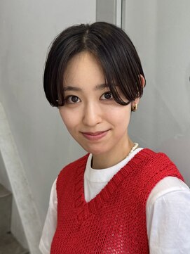 クロト(Clotho) ショートカット/髪質改善縮毛矯正白髪ぼかしレイヤーカラーボブ