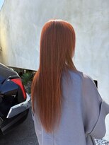 アレッタヘアーサロン(ALETTA HAIR SALON) オレンジブラウン