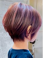 エノア 東京(ENORE) 大人女性に人気◎ピンクの白髪ぼかしハイライト