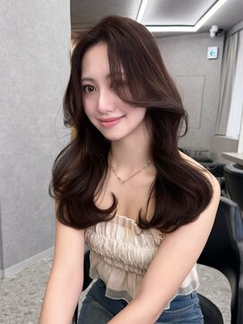 ボタン ハカタ(VOTAN hakata) 【福岡美容室/小山田】韓国レイヤー/透明感グレージュ