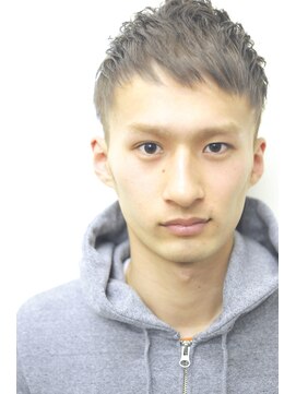 デイズ(days) メンズ束感ショート/ブルーアッシュカラー