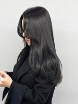 エル バイ アンキシム(elu by AHNKISM)&nbsp;韓国風レイヤーカット似合わせ顔まわりくびれ心斎橋