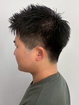 セプト 博多(SEPT.)&nbsp;スパイキーショート アップバング ツーブロック 20代 刈り上げ