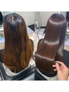 アンジェリカラボ 梅田店(ANGELICA LABO) 高濃度水素ケアカラー×美還元ケア