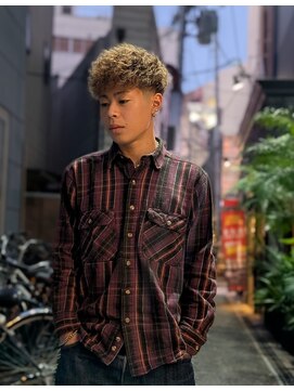 クフィア メンズフェード カンポ 天王寺(CUFFIA MENSFADE CAMPO) スペインカール×フェード