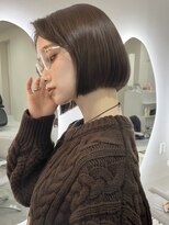 デディトゥ(dedyto)&nbsp;札幌大通レイヤーカットハッシュカット髪質改善韓国ボブ顔周り