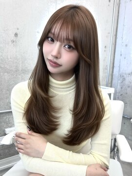 アイシー 表参道(ICY) 透明感カラーセミロングレイヤーミディアム表参道美容室
