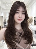 レイヤーカット/スワンレイヤー／ロングレイヤー／韓国レイヤー