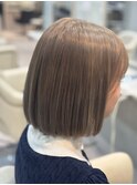 透明感抜群ミルクティーベージュ