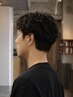 【髪にやさしいナチュラルパーマ】カット+パーマ+眉毛カット+スカルプスパ