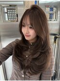 ブリーチなしで作るヘーゼルグレージュ♪10代20代30代