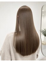 ウィールール 札幌店(WE RULE)&nbsp;艶髪メテオストレート×ナチュラルベージュロング 20代30代40代
