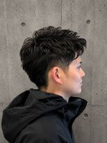 バーバーバー ナカノ(BARBER BAR NAKANO) 30代メンズパーマ ツーブロックスタイル