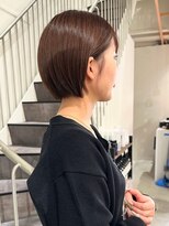 カミエ(kamie) 大人っぽいブラウンボブ×カット・カラー・トリートメント