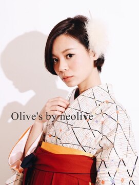 オリーブスバイネオリーブ(Olive's by neolive) 【新宿neolive】卒業式＊袴着付け+ヘアセット+メイク\16500