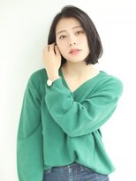 ケーツー エソラ池袋店(K-two)&nbsp;オフィスで際立つナチュラルボブ☆［髪質改善/池袋&目白&大塚］