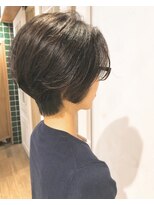 ヴァンクシー バイ ルナ(VANKCY by Luna)&nbsp;30代 40代 簡単 ショート 大人ボブ 大人 登戸 小顔 黒髪 暗髪