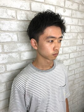 プライズ アイリス 池袋東口店(prize Iris) ソフトツーブロック ショートレイヤー MEN'S HAIR　池袋
