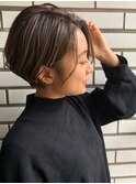 [新宿　studio noll]ハイライトショートボブ_191002