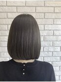 SNS話題急上昇中!透明感ナチュラルオリーブカラー♪