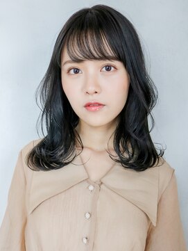 アルバム 渋谷パルコ(ALBUM) ブルージュロブ_オリーブカラーセミウェットウェーブ_27888