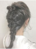 〈ラピッシュ南三番町店〉ヘアアレンジラプンツェルヘアー編込み