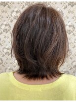 ルシエル バイ カトレアグループ(Le Ciel)&nbsp;伸ばしかけにもオススメ！ウルフボブ