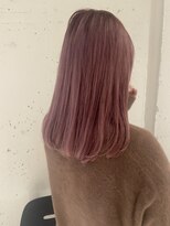 透明感◎ピンクベージュ