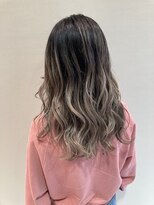 ヘアーアンドメイク アンジュ 中野店(Hair&Make ange) グレージュ×バレイヤージュ