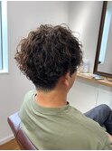 縦落ちスパイラルパーマ