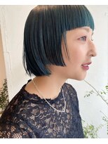 スロウ 代官山(Sraw) 顔まわりカット/ボブ/ダブルカラー