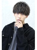 ラフショートマッシュ ツーブロック
