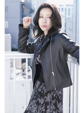 ノイン(noine) グレー系ヘアカラー#ミディアム.優しげladyに。8