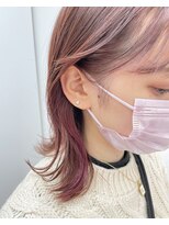 リコット 浦和美園(Liecot)&nbsp;【Fumiya】 ほんのりピンクバイオレット×イヤリングカラー