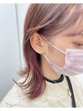 リコット 浦和美園(Liecot) 【Fumiya】 ほんのりピンクバイオレット×イヤリングカラー