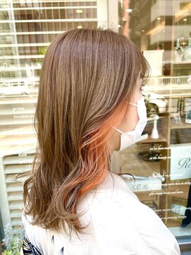 ネオリーブ アンド 渋谷店(Neolive &) 【韓国/インナーカラー】チラ見せインナーカラー