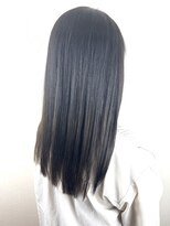 テュセ ヘアー 京都(Tu sais hair kyoto)&nbsp;ブルーブラック/ダークブラウン/トーンダウン/暗髪スタイル