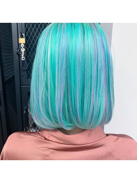 キジ(KIJI) ★ミントグリーン×ユニコーンカラー★