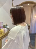 美髪矯正きりっぱなしボブ☆ボブ/インナーカラー[北千住]