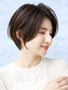 エインアンリー 表参道(AIN.ANLY.) 前髪なし小顔ショートボブ30代40代50代 【AIN.表参道】川原大地