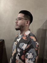 バーバートモシビ(BAR BER TOMOSHIBI)&nbsp;オールバックスタイル