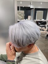 オナー(honor)&nbsp;透明感カラー★ダブルカラーブリーチホワイトラベンダー