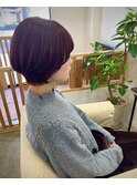 前上がりショートボブ☆