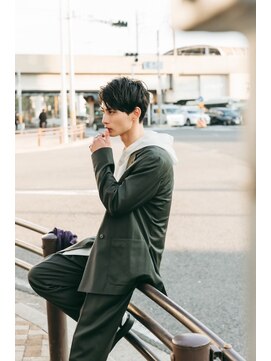 ヴォーグ 小牧店(VOGUE) ネイビーブラックマッシュショート/20代30代