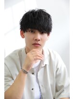 バース 河原町店(BIRTH)&nbsp;ウェーブミディアムゆるスパシャギーショートバング