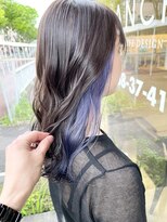 ブランシェ 高蔵寺店(BRANCHE)&nbsp;★イヤリングカラー★ネイビーブルー【北川】