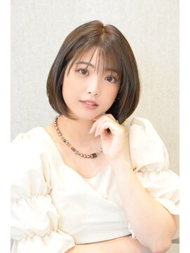 アッシュ 高津店(Ash) レイヤー内巻きボブ