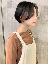 ジェスター(JESTER)&nbsp;〈atsuno〉マッシュショート×インナーカラー【カラーブリーチ】