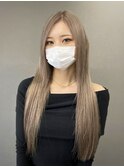 ミルクティーグレージュ